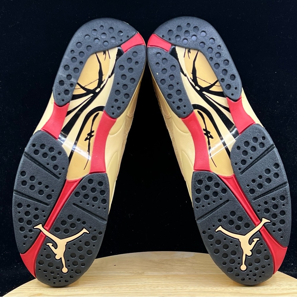 Rui Hachimura × Nike Air Jordan 8 SE Twine/Gym Red DO2496-700 Men 12.5 - Picture 8 of 10